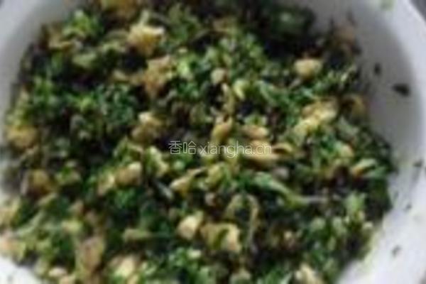 小白菜素馅包子的做法图解11