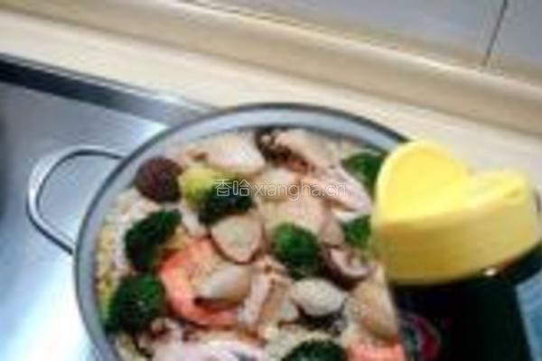 西班牙海鲜饭的做法图解13