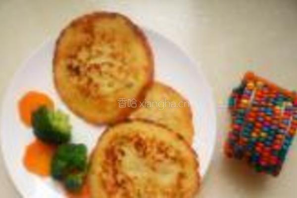豆浆渣鸡蛋饼的做法图解5