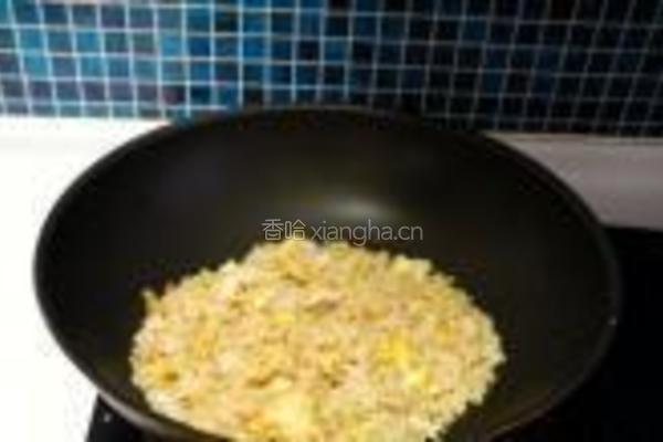 肉松蛋炒饭的做法图解6