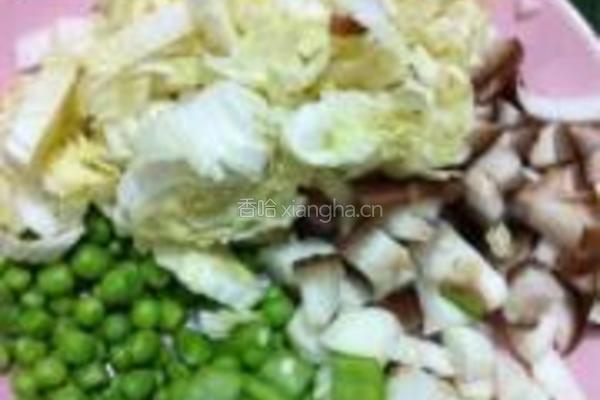 减肥蔬菜炒饭的做法图解2