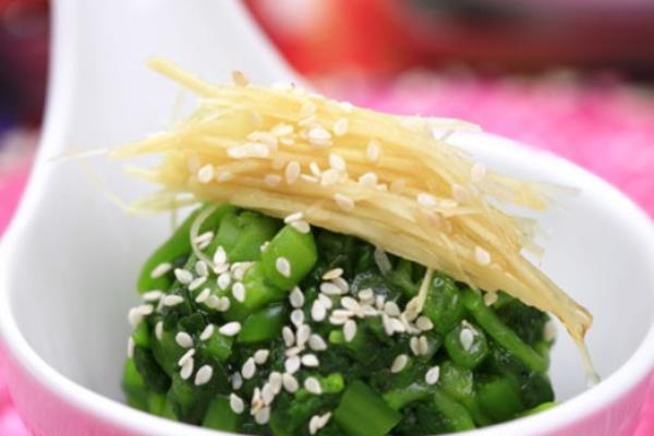 姜丝拌穿心莲