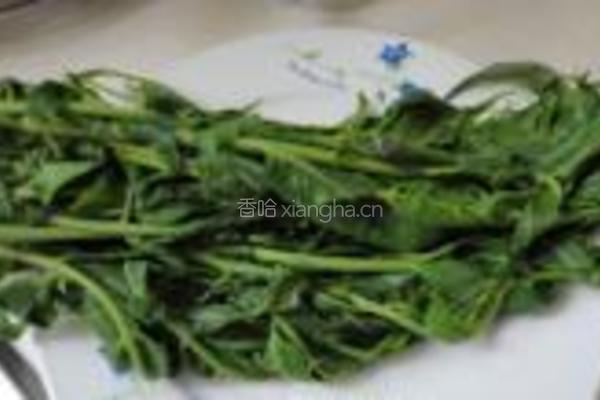 香椿麻汁凉拌面的做法图解1