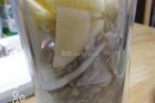 蘑菇鸡肉酱浇头面的做法图解3