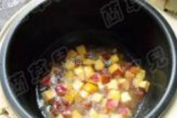 老干妈红薯焖饭的做法图解5