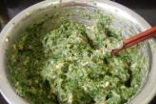 蛋皮荠菜大馄饨的做法图解11