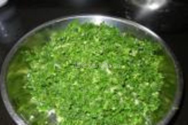 蛋皮荠菜大馄饨的做法图解4