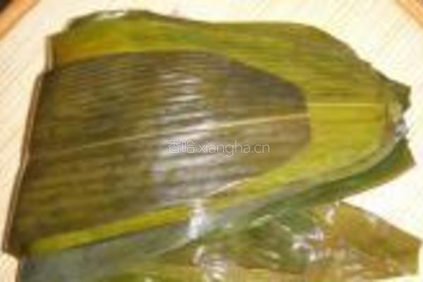 黑豆蜜枣香粽的做法图解2