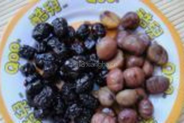 黑豆蜜枣香粽的做法图解4