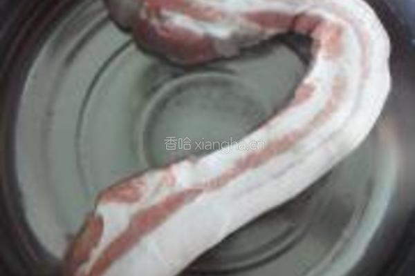 茶香五花肉的做法图解2