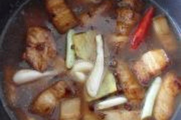 茶香五花肉的做法图解9