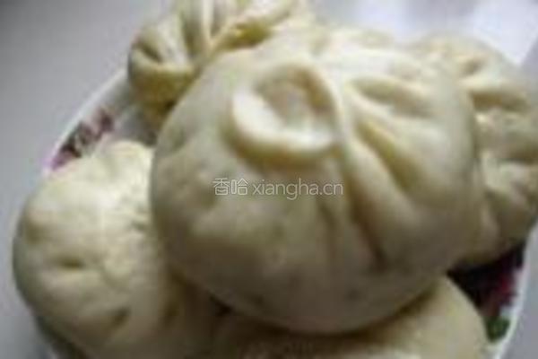南瓜腊肉蒸包的做法图解9