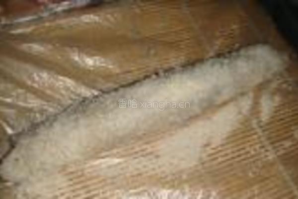 椰丝豆沙卷的做法图解9