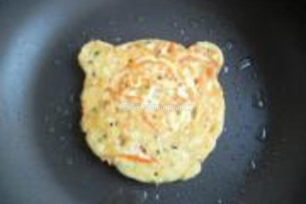 玉米豆渣饼的做法图解10