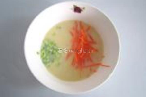 玉米豆渣饼的做法图解2