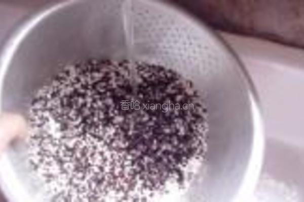 血糯米粥饭的做法图解3
