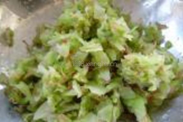 西瓜皮馅饼的做法图解3