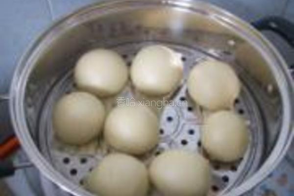 荞麦圆馒头的做法图解12