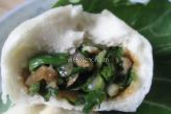 野香芥菜肉包的做法图解18