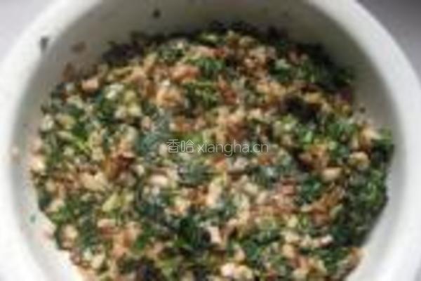 野香芥菜肉包的做法图解8