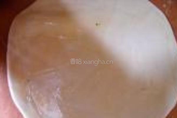 酥皮荠菜馅饼的做法图解6