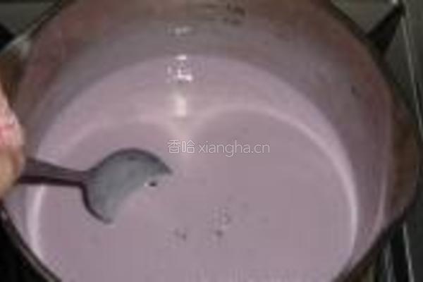 黑米椰奶棒冰的做法图解7