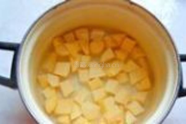 红薯原汤面的做法图解3