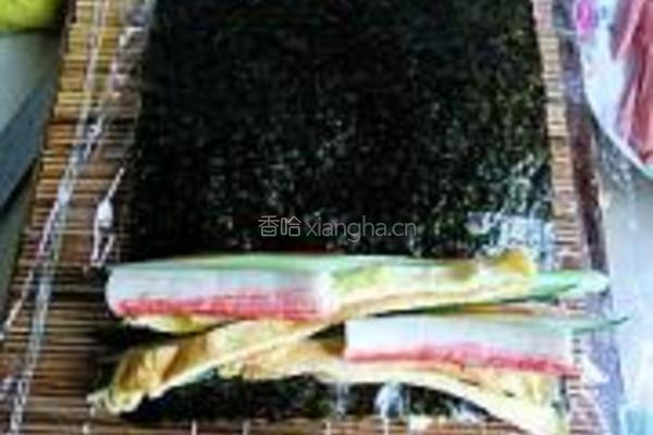 韩式紫菜包饭的做法图解16