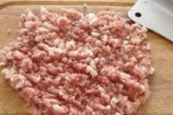 芸豆猪肉水饺的做法图解1
