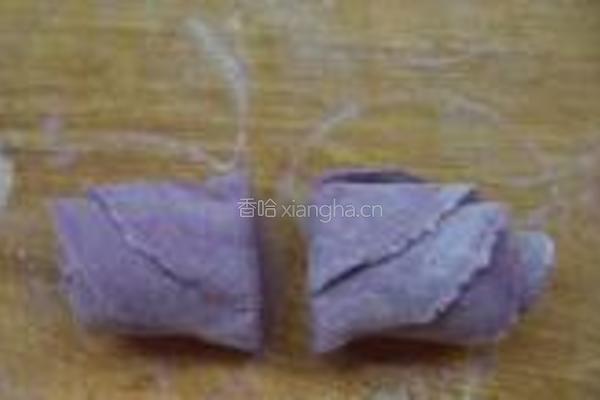 紫薯花的做法图解8