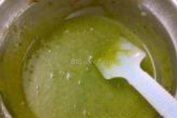 蜂蜜绿茶蛋糕的做法图解5