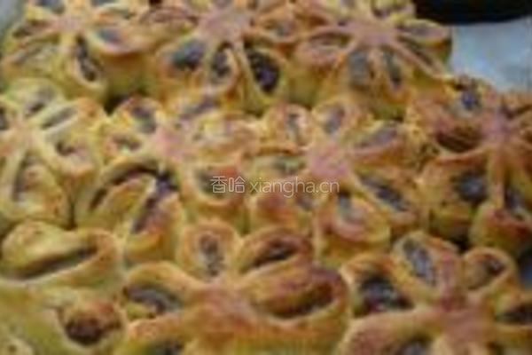 枣泥菊花包的做法图解12