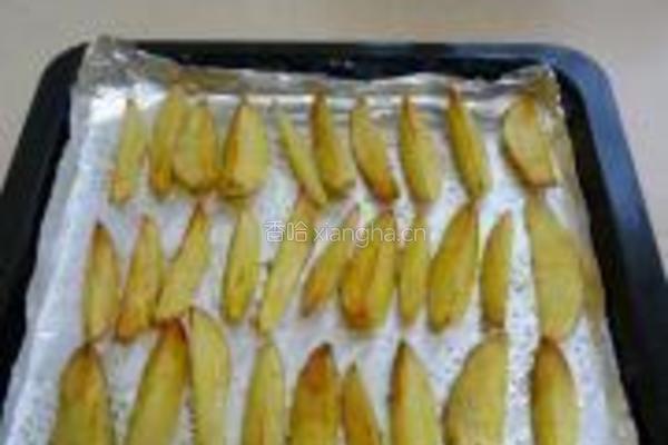 迷迭香烤薯角的做法图解4