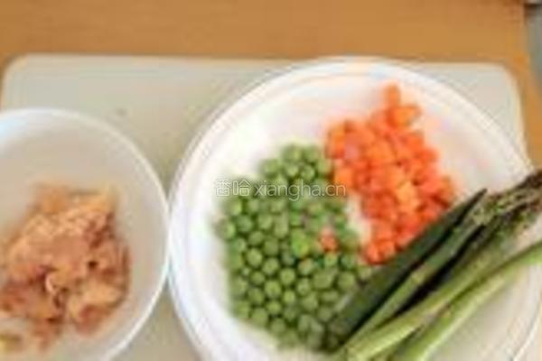 蒲公英蛋包饭的做法图解3