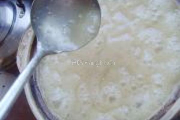 荷叶绿豆粥的做法图解7