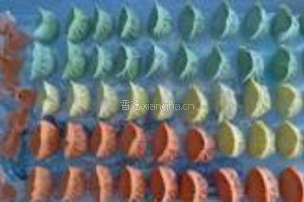 三色双菇鲈鱼饺子的做法图解15