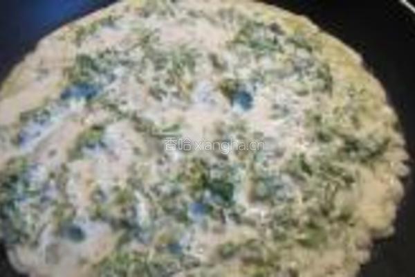 荠菜煎饼的做法图解10