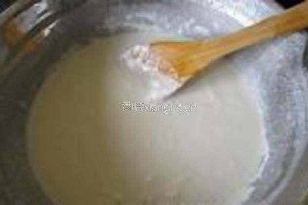 荠菜煎饼的做法图解4