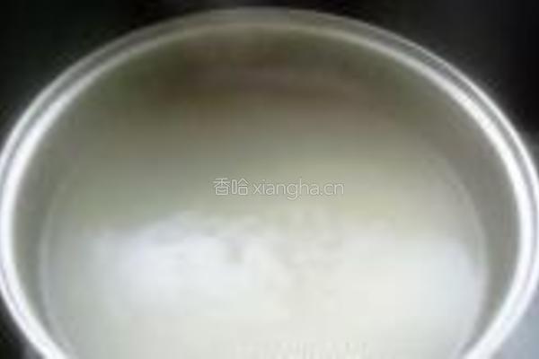 西芹火腿粥的做法图解4