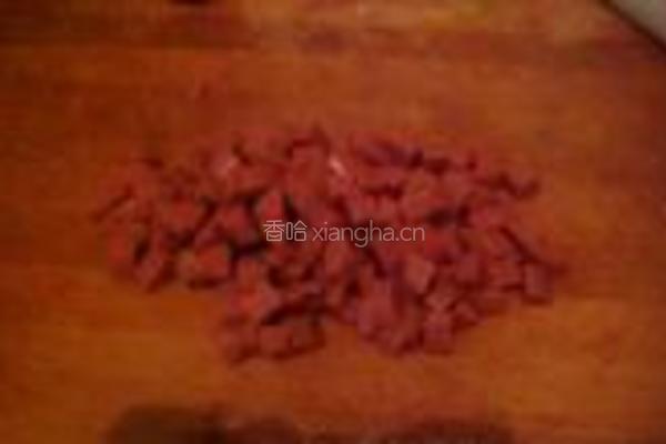 西芹火腿粥的做法图解7