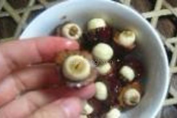 莲子红枣扣的做法图解4