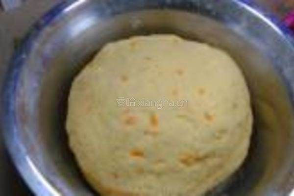 橙香玫瑰馒头的做法图解9