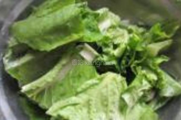 青菜肉丝炒面的做法图解2