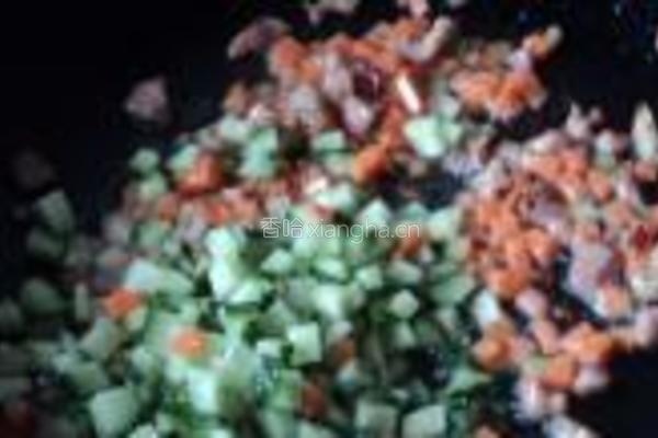 鸡肉蛋炒饭的做法图解6