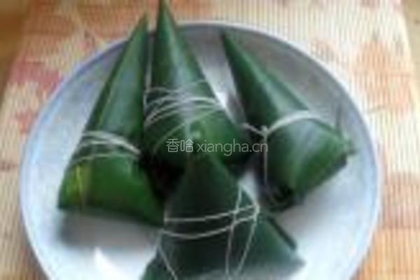 蜜枣三角粽的做法图解17