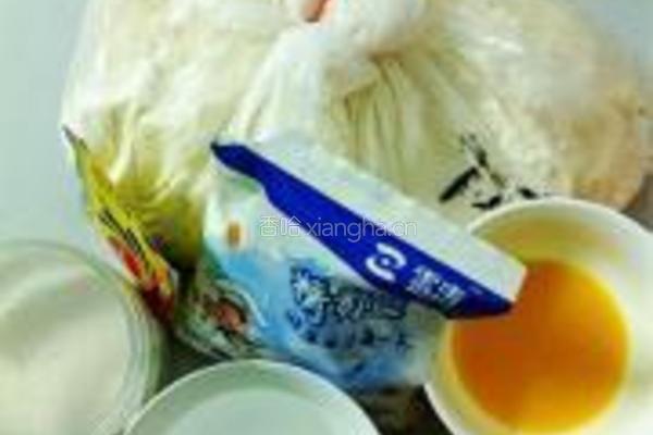 奶香吐司的做法图解1
