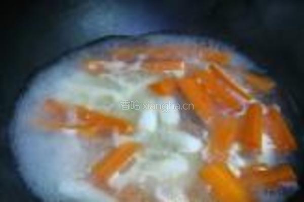 茄汁儿年糕的做法图解3
