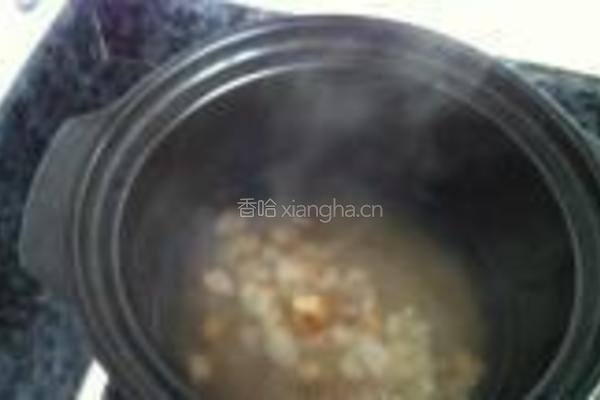 山药糙米粥的做法图解4