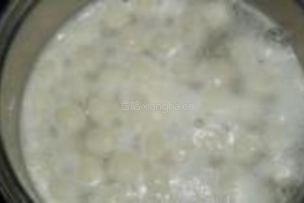 玫瑰酒酿元子汤的做法图解9
