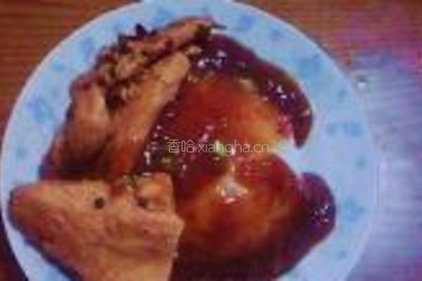 蜜汁鸡脯肉米饭的做法图解1